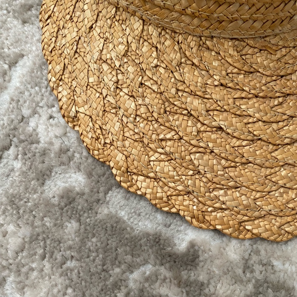 Straw Baseball Cap - Picture 4 of 4